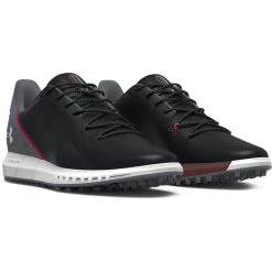 Under Armour Mens HOVR Drive SL Wide Black Golf Shoes