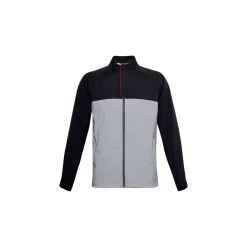 Under Armour Stormproof Golf Rain Jacket - Mod Gray/Black