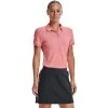Under Armour Womens Zinger Point SS Polo Pink Sands -golf under armour womens zinger point ss polo pink sands p8164 16632 image