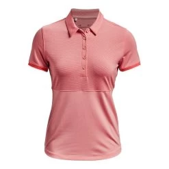 Under Armour Womens Zinger Point SS Polo Pink Sands -golf under armour womens zinger point ss polo pink sands p8164 16634 image
