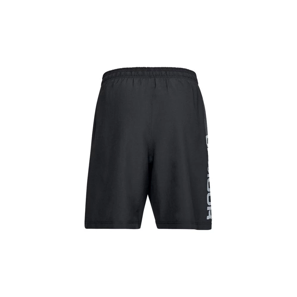 Under Armour Woven Wordmark Shorts - Black/ZINC GRAY 4 Under Armour Woven Wordmark Shorts - Black/ZINC GRAY - Image 2