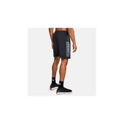 Under Armour Woven Wordmark Shorts - Black/ZINC GRAY 8 Under Armour Woven Wordmark Shorts - Black/ZINC GRAY -golf under armour woven wordmark shorts black zinc gray p460 1095 image