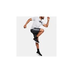 Under Armour Woven Wordmark Shorts - Black/ZINC GRAY 9 Under Armour Woven Wordmark Shorts - Black/ZINC GRAY -golf under armour woven wordmark shorts black zinc gray p460 1096 image